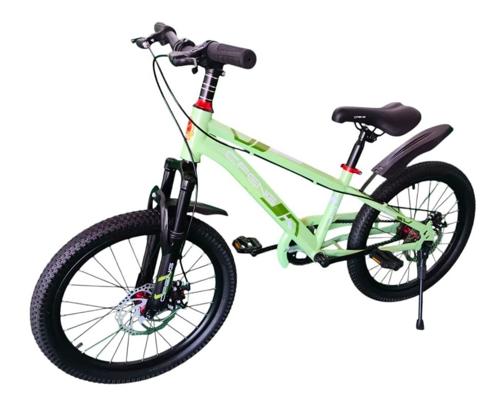 Bicicleta Aro 20  Cfeng Con Freno Disco Verde-2