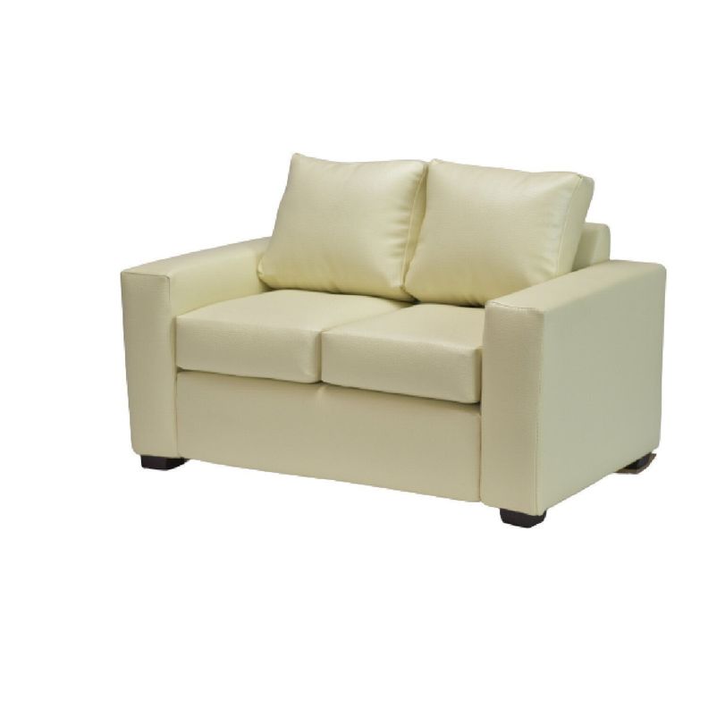 Sofá Romme 2 Cuerpos Marfil + 2 Pouf-2