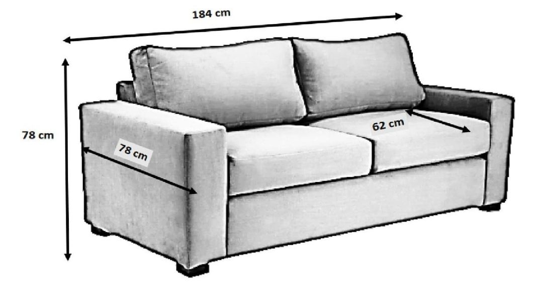 Sofá Ecocuero 3 Cuerpos-2