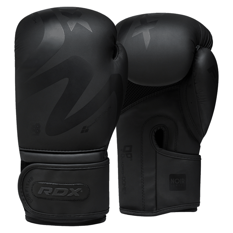 Guantes De Boxeo Entrenamiento RDX F15 Negro 10 oz
