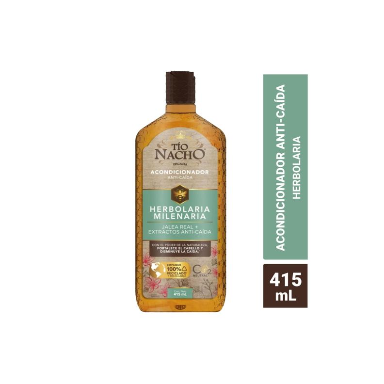 Tio Nacho Acondicionador Herbolaria 415 ML Transparente [ 9997 ]