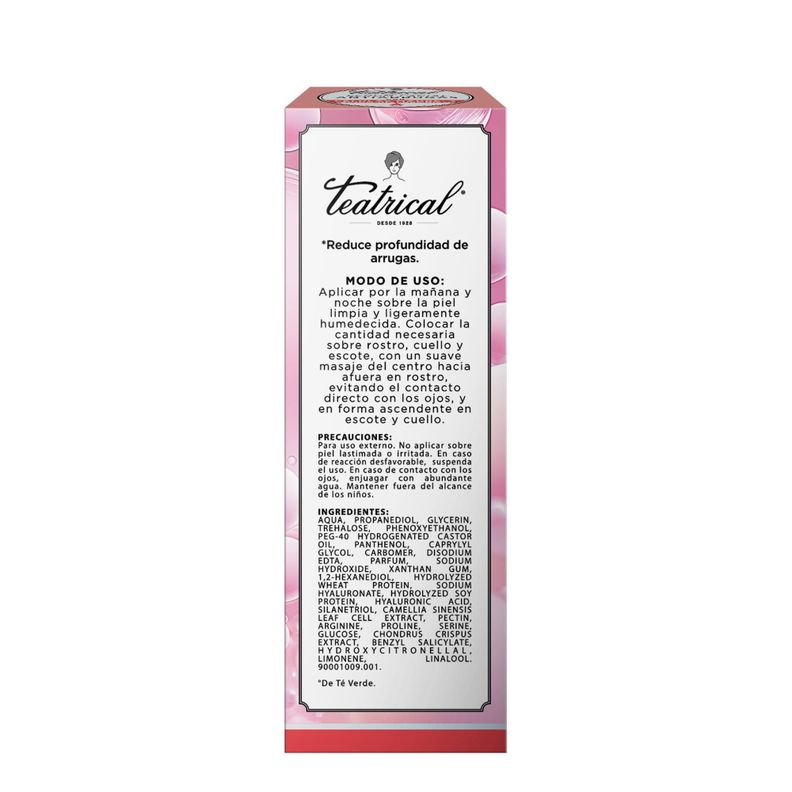 Teatrical Serum Antiarrugas Con Ácido Hialurónico 30Ml-4