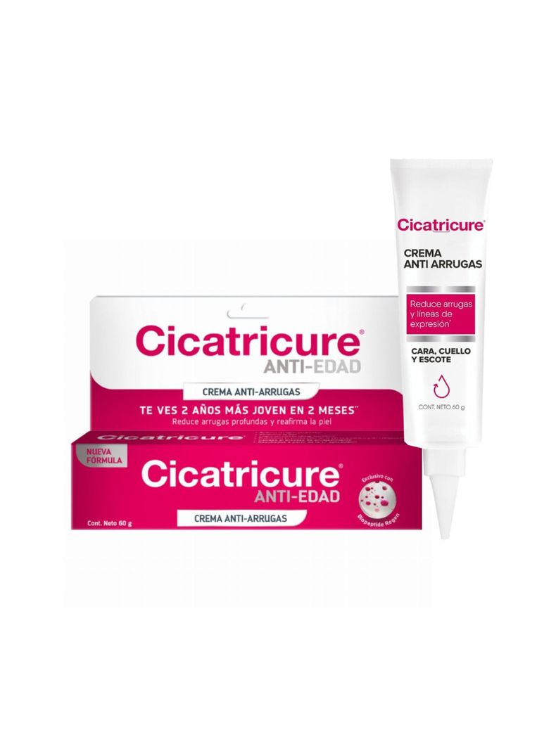 Cicatricure Crema Anti-Edad 60 G-0