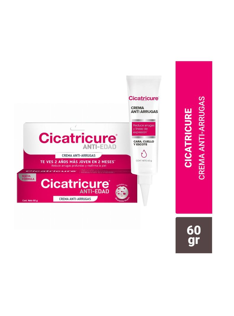 Cicatricure Crema Anti-Edad 60 G-1
