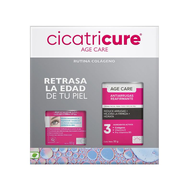 Pack Cicatricure Age Care Reafirmante+Cicatricure Ojos 8,5Gr-0