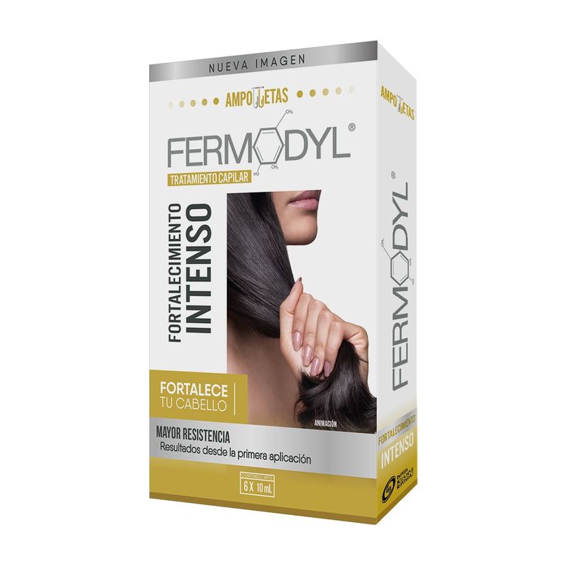 Fermodyl Fortalecimiento Capilar Intenso Ampollas 6X10Ml-1