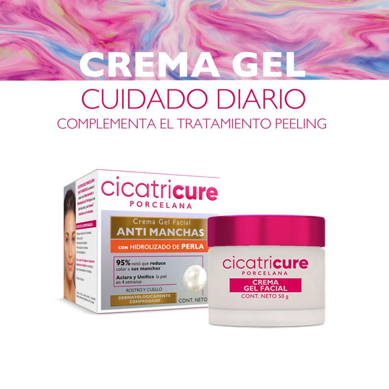 Pack Cicatricure Porcelana Sérum Peeling 30Ml +Crema Gel 50G-2