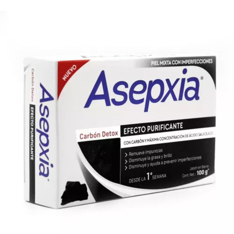 Asepxia Jabón Carbón Detox 100 G-2