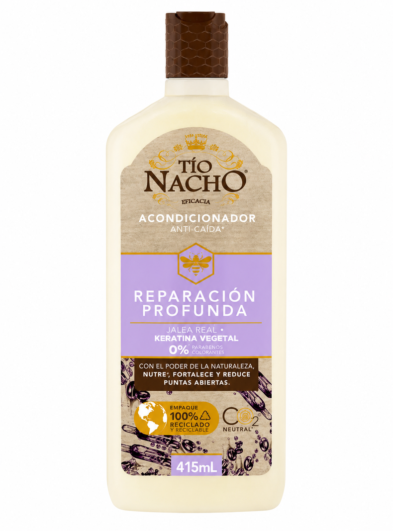 Tio Nacho Acondicionador Reparacion Profunda 415Ml Transparente [ 9997 ]