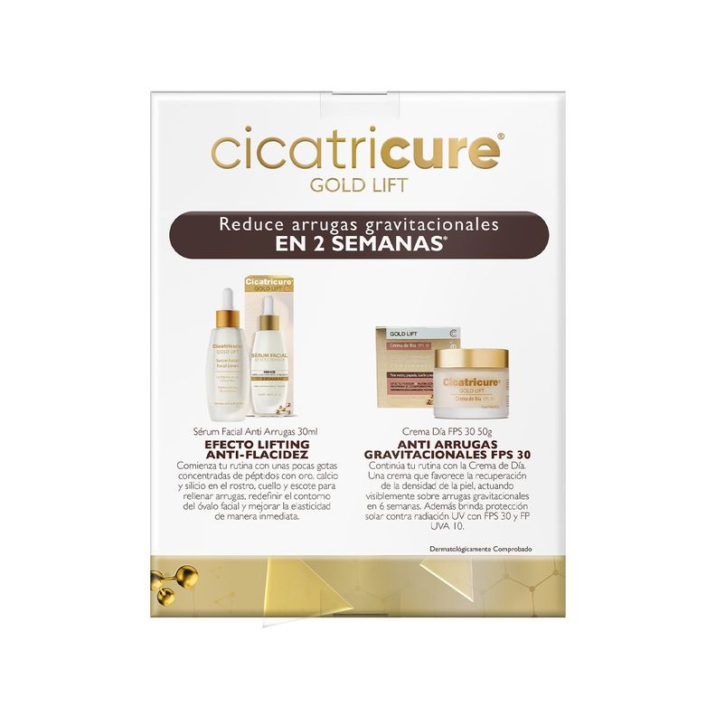 Pack Cicatricure Gold Crema Día + Serum Efecto Lifting-1