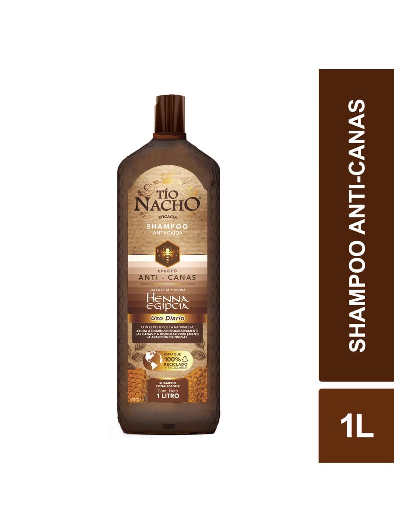 Tío Nacho Shampoo Anti Canas 1 Lt-0