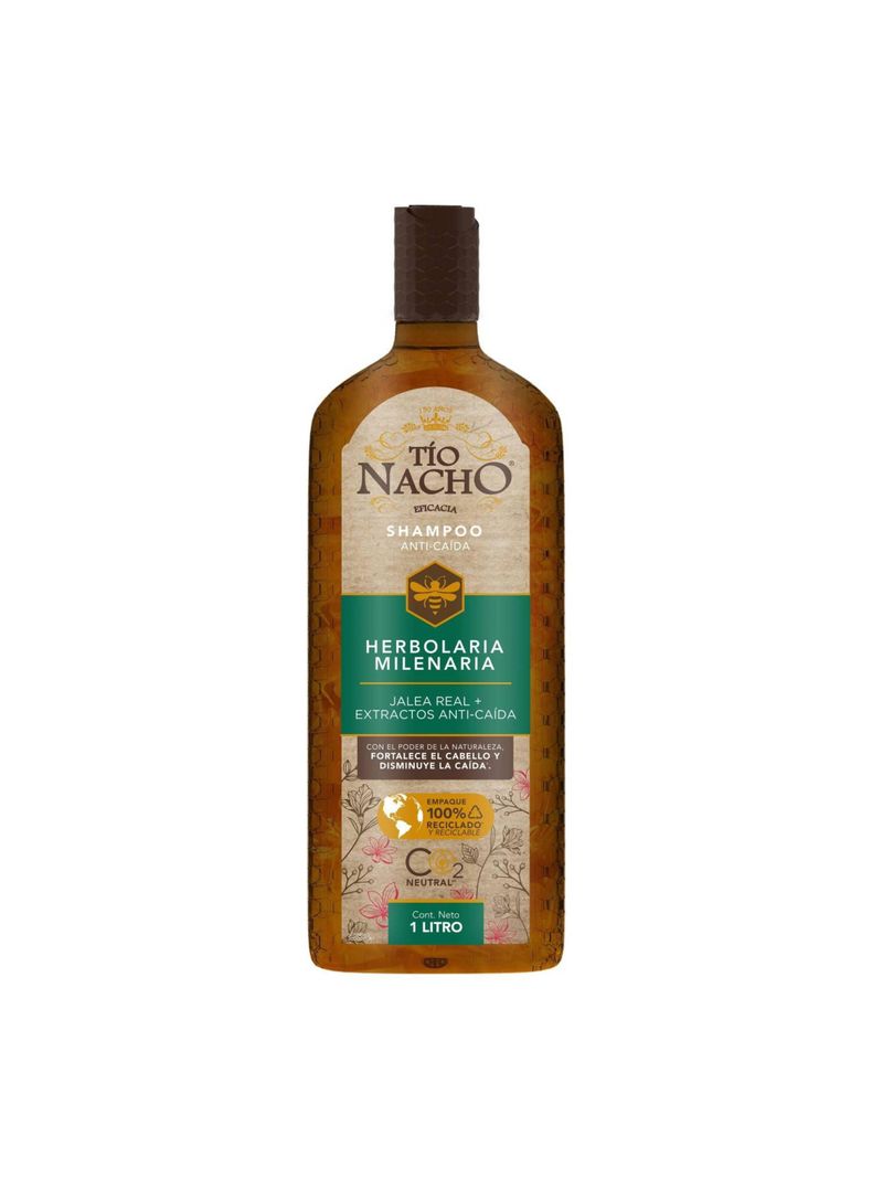 Tío Nacho Shampoo Herbolaria Anti Caída 1 LT-1