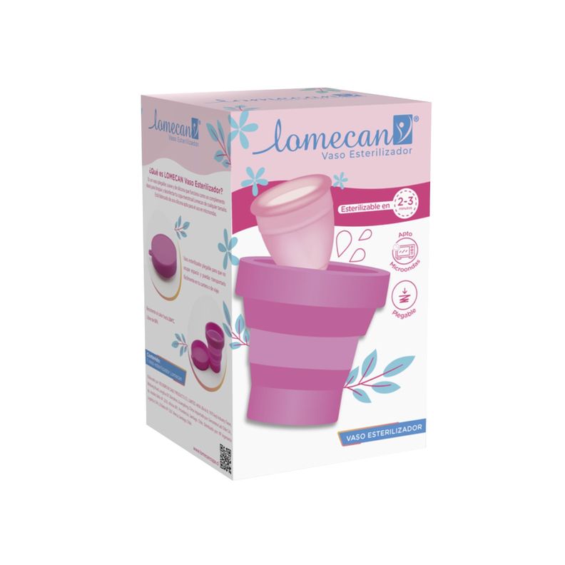 Lomecan Vaso Esterilizador Para Copa X1-1