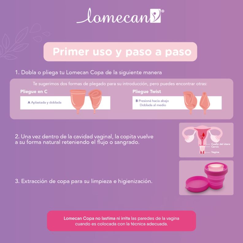 Lomecan Vaso Esterilizador Para Copa X1-3