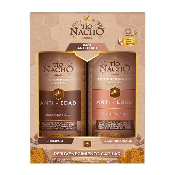 Pack Tío Nacho Jalea Real Shampoo + Acondicionador 415 ML-0
