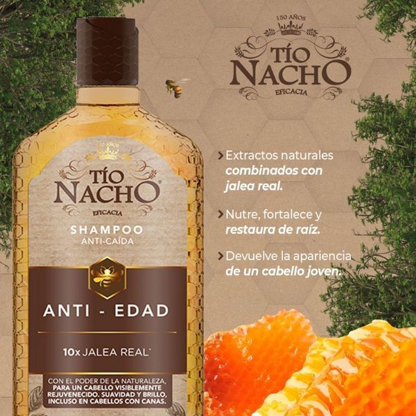 Pack Tío Nacho Jalea Real Shampoo + Acondicionador 415 ML-1