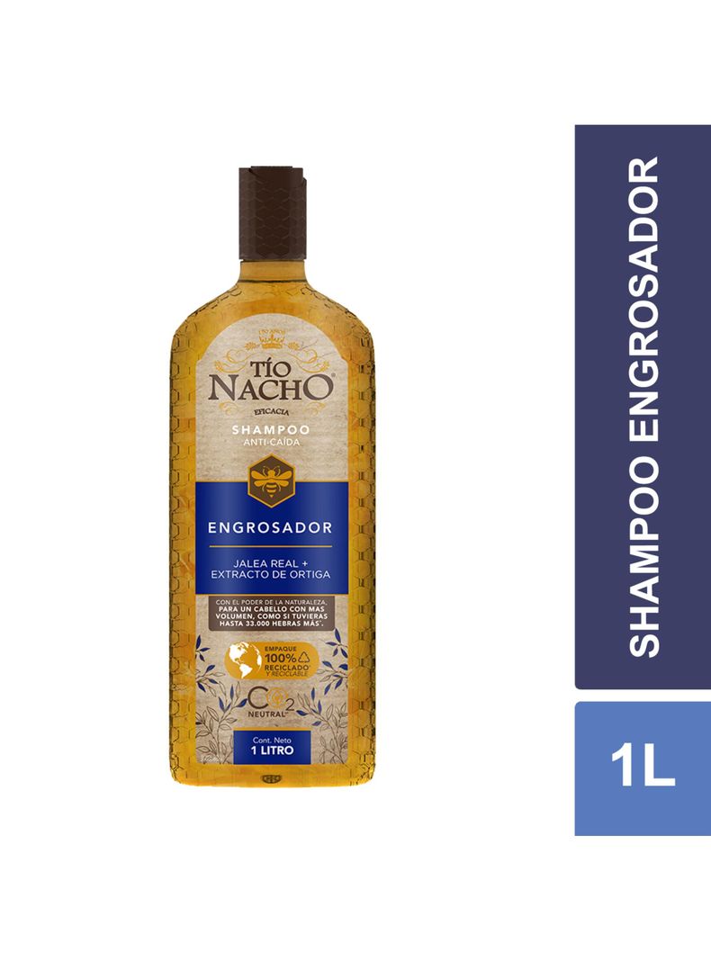 Tío Nacho Shampoo Engrosador 1 LT-0