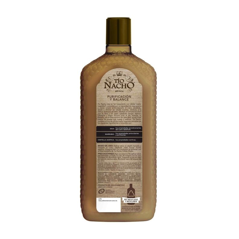 Tío Nacho Shampoo Células Madre Vegetales 415 ML-1