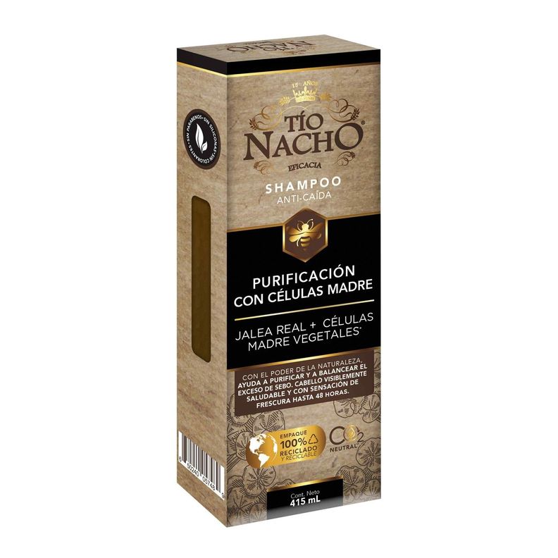 Tío Nacho Shampoo Células Madre Vegetales 415 ML-2