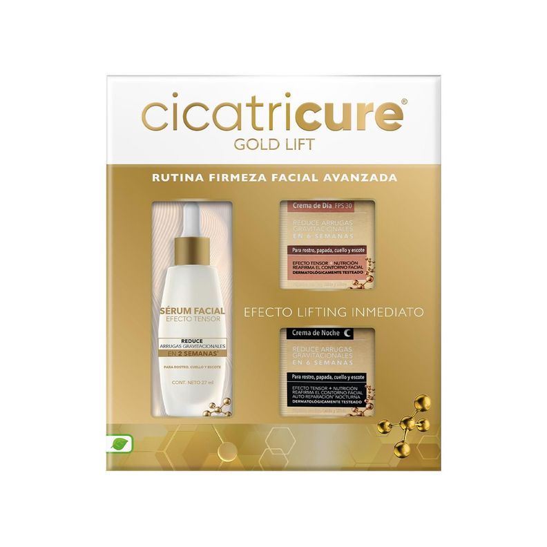 Pack Cicatricure Gold Lift Crema Dia+Noche+Serum-0