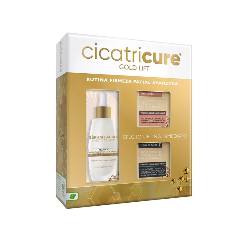 Pack Cicatricure Gold Lift Crema Dia+Noche+Serum-3