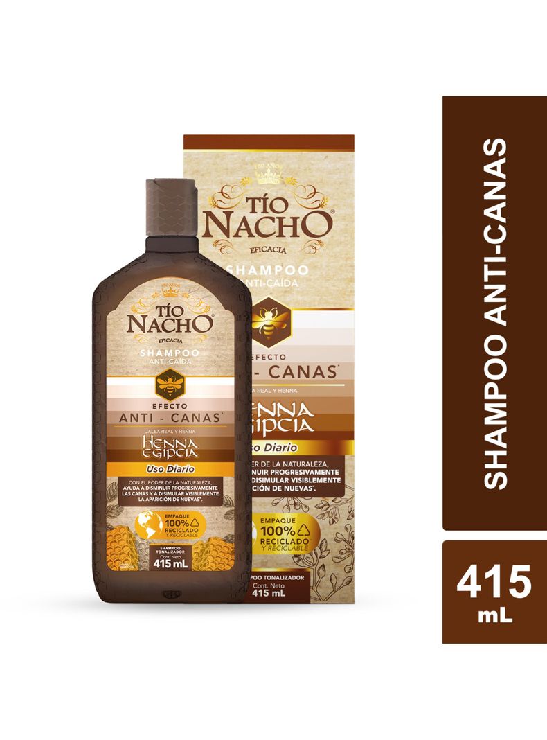 Tío Nacho Shampoo Canas 415 ML-0