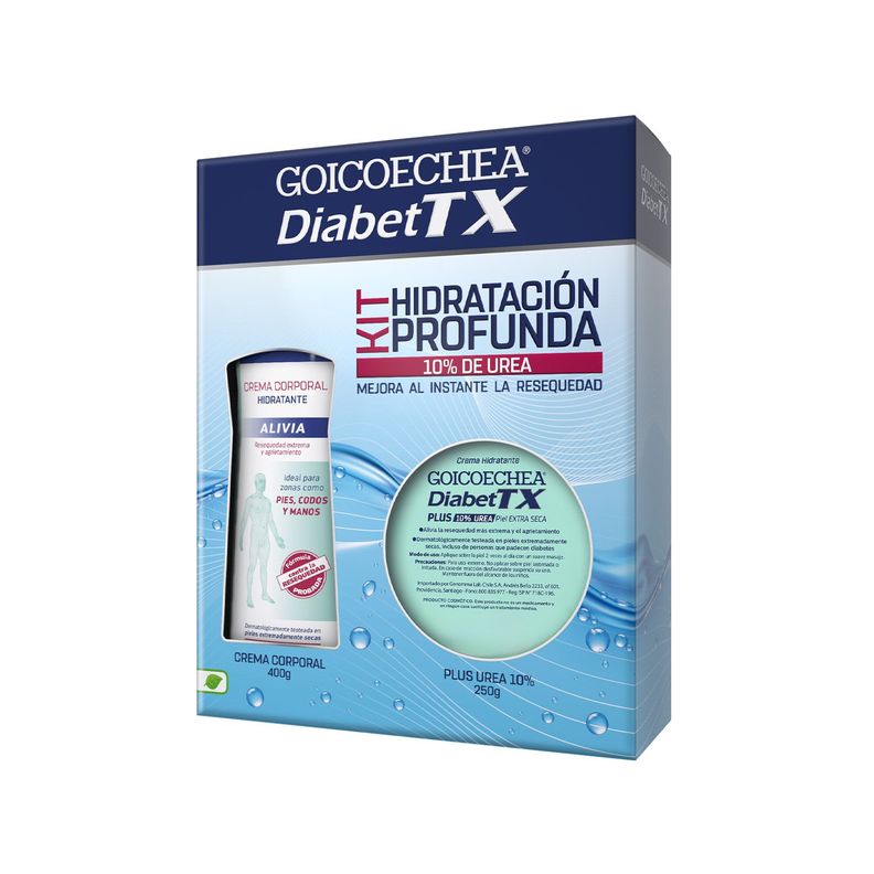 Pack Goicoechea Diabettx Crema Plus Urea + Crema Hidratante-2