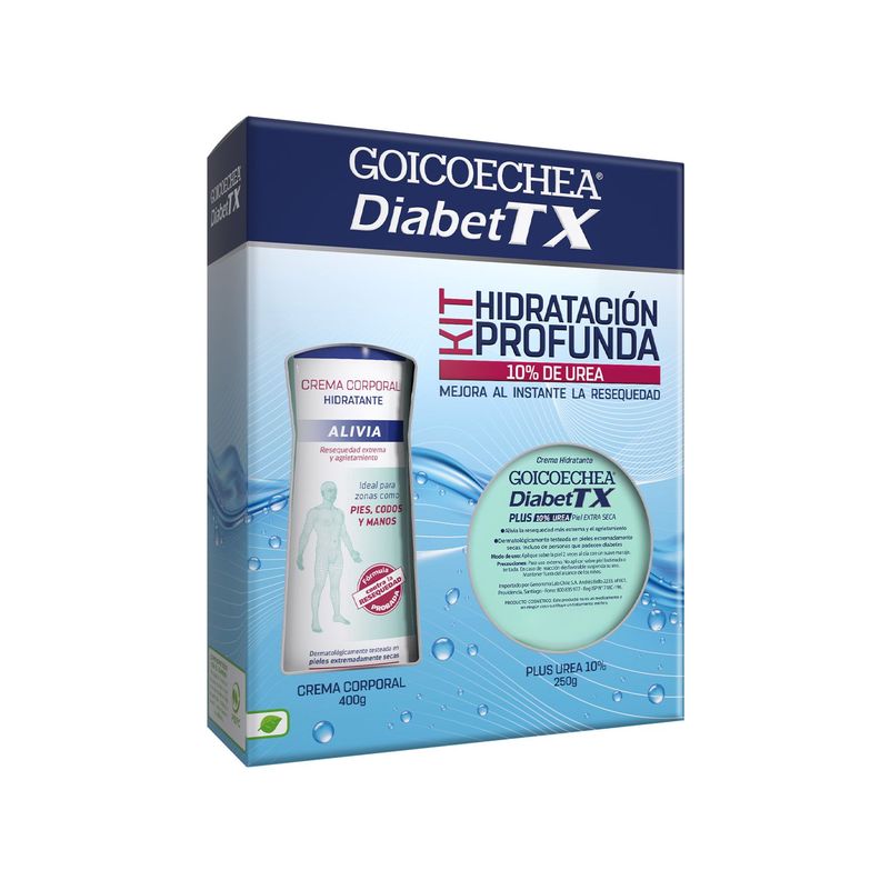 Pack Goicoechea Diabettx Crema Plus Urea + Crema Hidratante-3