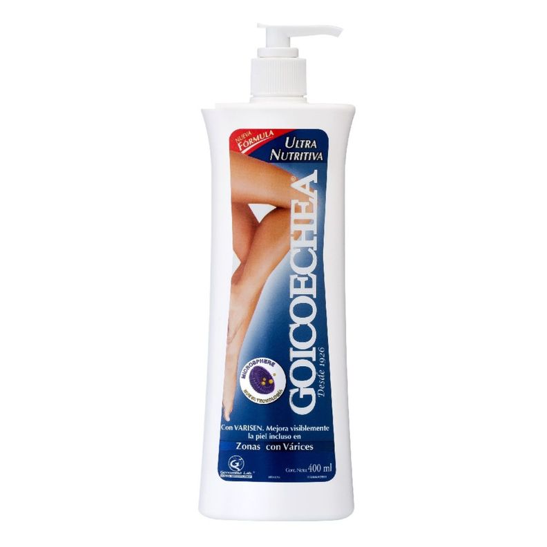 Goicoechea Crema Piernas Ultra Nutritiva 400 Ml-0