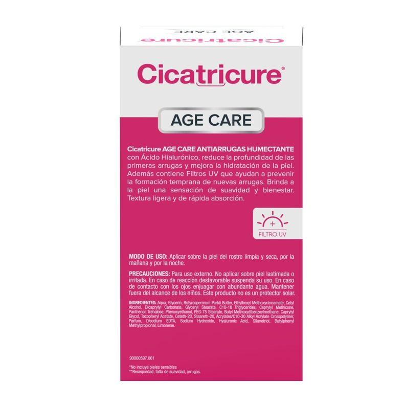 Cicatricure Age Care Crema Antiarrugas Humectante 50 G-2