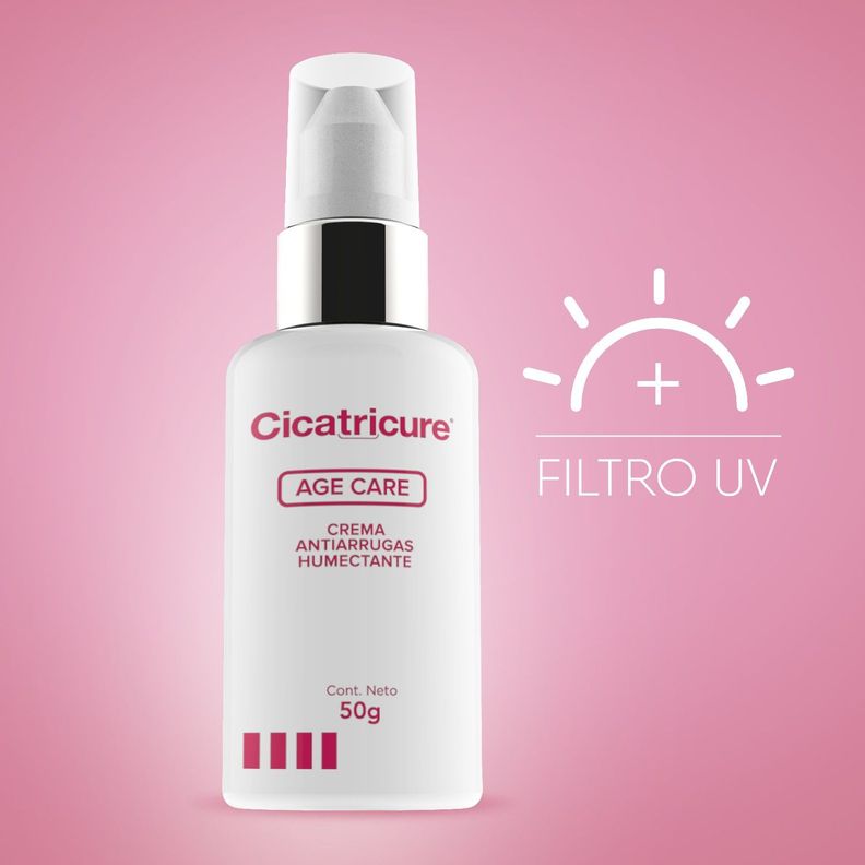 Cicatricure Age Care Crema Antiarrugas Humectante 50 G-9