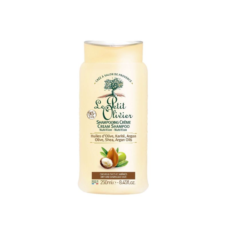 Shampoo de Cuidado Cabello Seco y  Dañado - Sin Silicona y Sin Sulfato - Producto Vegano - 250 ml-0