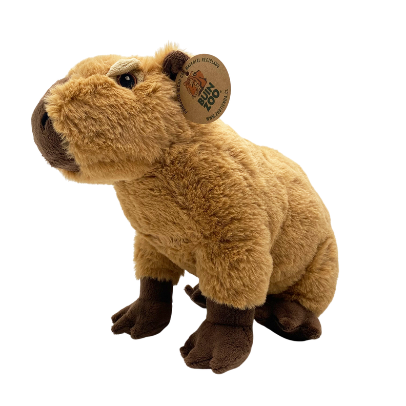 Peluche Capibara Sentado 30 cm-0