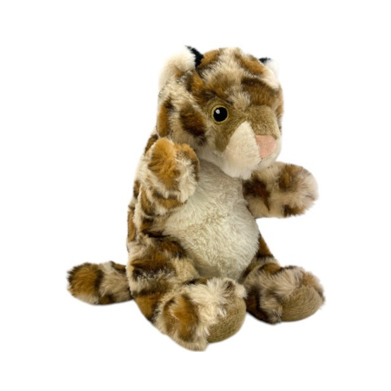 Peluche Leopardo Bebe 20 cm Buinzoo Naranjo