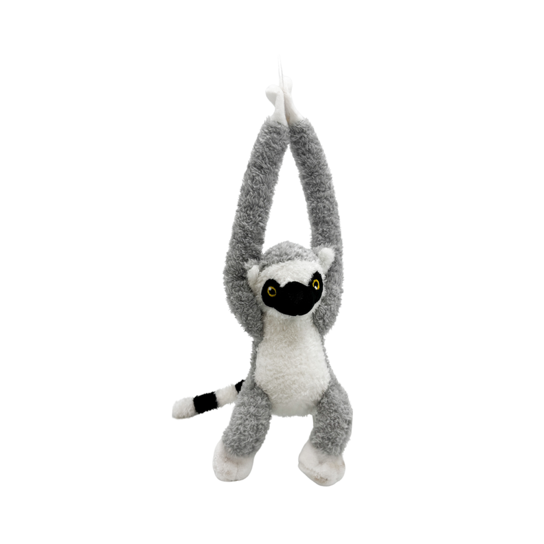 Peluche Lemur Brazos largos 33 cm Buinzoo Gris