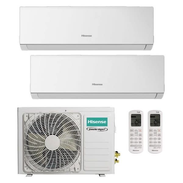 Aire Acondicionado Mulsplit 1x12000BTU + 1x9000BTU Inverter Frío -Calor-0
