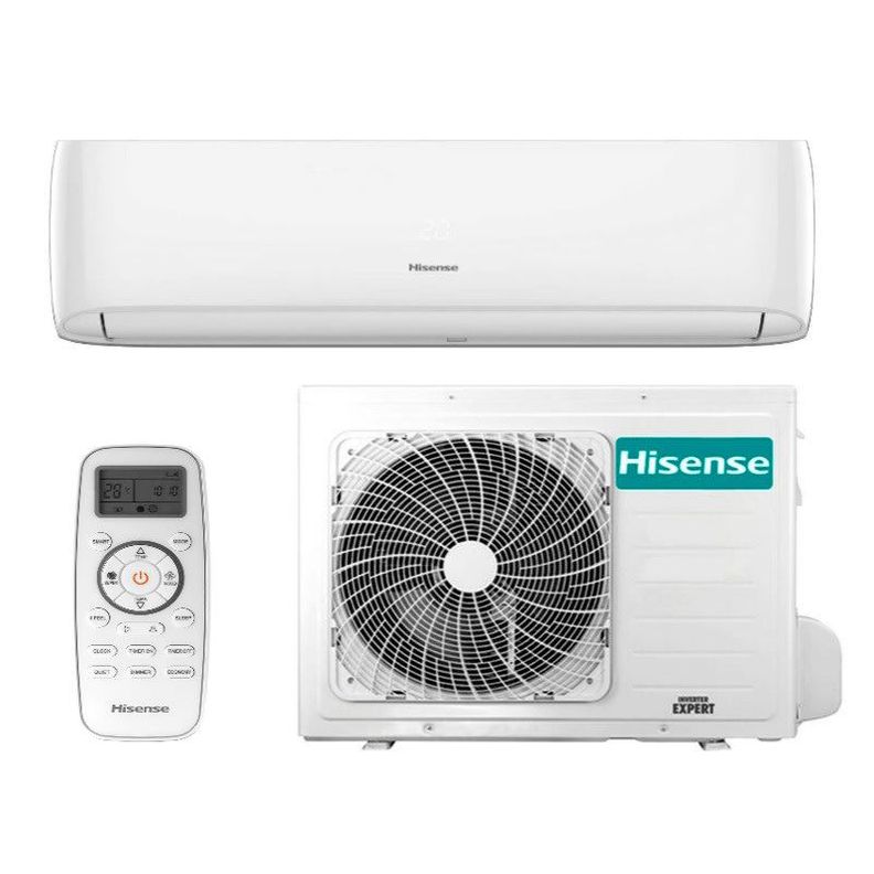 AIRE ACOND SPLIT MURO INVERTER 18000BTU HISENSE BRISSA FRIO - CALOR-2