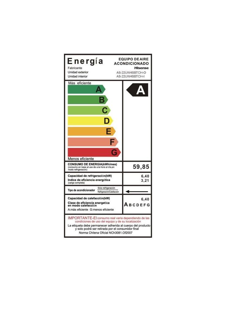 Aire Acondicionado Split Inverter 22000BTU Brissa Frío-Calor-4