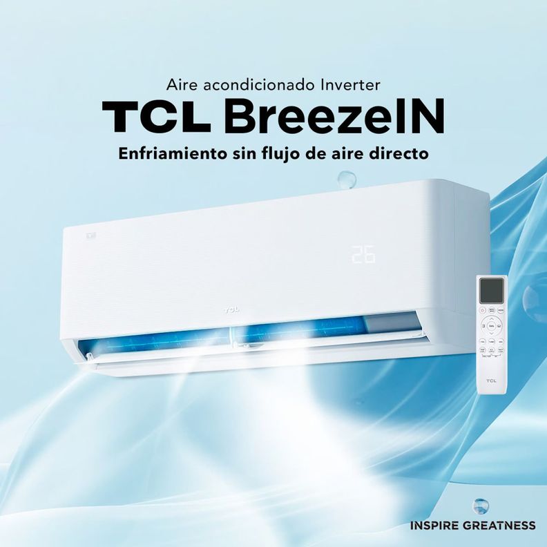 Aire Acondicionado Split 12000BTU Inverter BreezeIN TCL Wifi-2