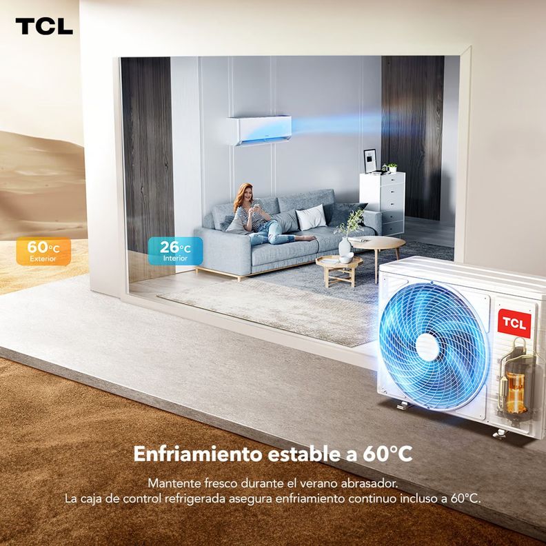Aire Acondicionado Split 12000BTU Inverter BreezeIN TCL Wifi-3