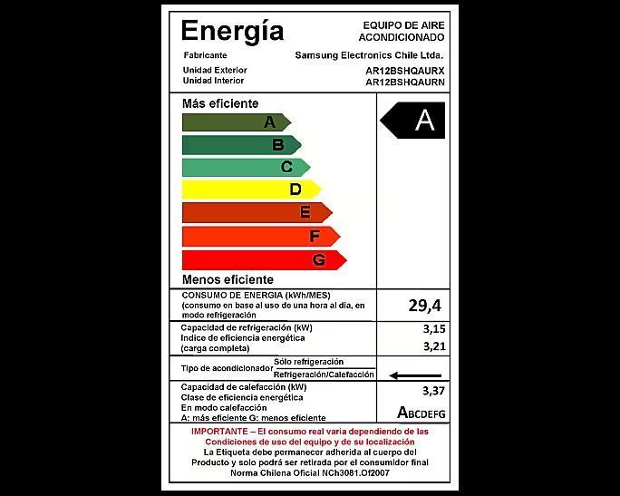 Aire Aconndicionado Split Inverter Frío/Calor 12000 BTU Entry -3
