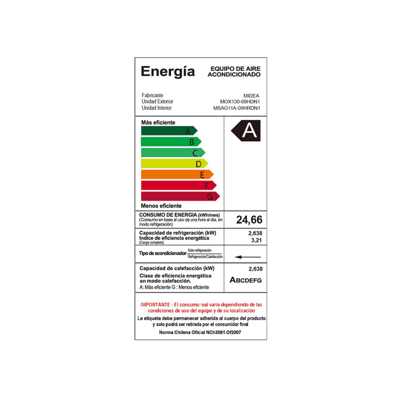 Instalación + Aire Acondicionado Split 12000BTU Inverter Xtreme Dura Frío-Calor-3