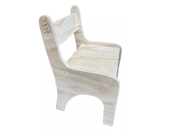 Silla De Madera Montessori Para Niños Mytorre-0