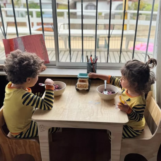 Silla De Madera Montessori Para Niños Mytorre-3