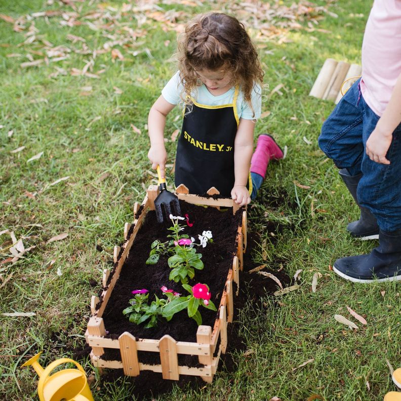 Herramienta Cultivador tenedor para Jardinería Metálico Niño Stanley Jr.-2