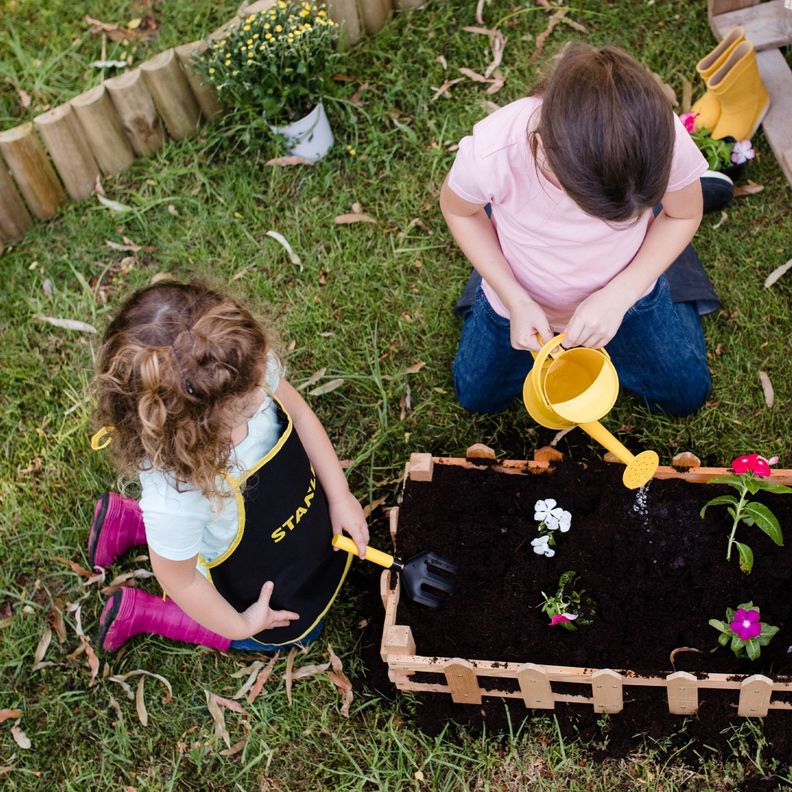Herramienta Cultivador tenedor para Jardinería Metálico Niño Stanley Jr.-3