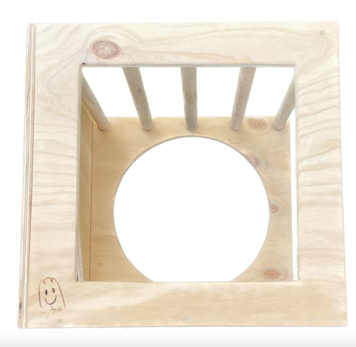 Cubo Pikler Montessori para Niños - Fomenta la Motricidad y el Juego Activo-0