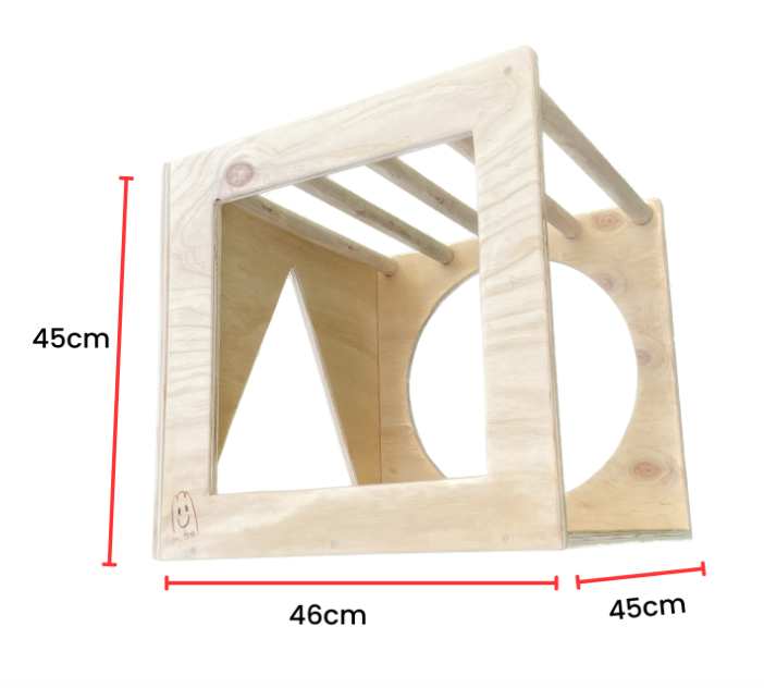 Cubo Pikler Montessori para Niños - Fomenta la Motricidad y el Juego Activo-2
