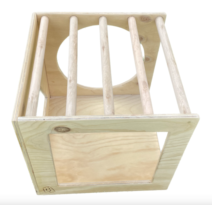 Cubo Pikler Montessori para Niños - Fomenta la Motricidad y el Juego Activo-3