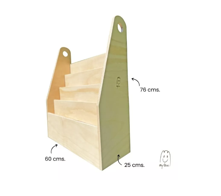 Librero De Madera Para Niños Mytorre-1